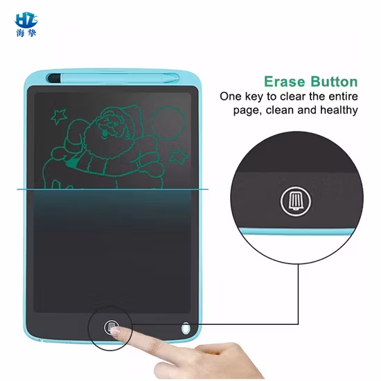 ODM OEM 9.5inch Pencil Box Design Electronic Drawing Board Cartoon LCD Writing Tablet Writting Padlcd Writting Board for Children Gift